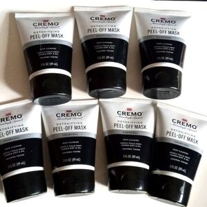 New Cremo Detoxifying peel off masks Charcoal Bundle of 7 bottles